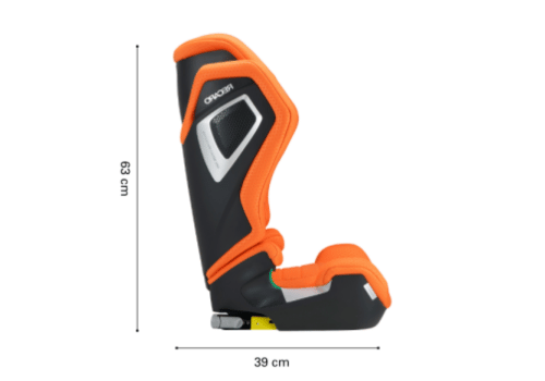 medidas y dimensiones de la silla recaro axion 1